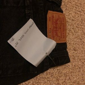 NWT Vintage Levi’s 555s, Size 29